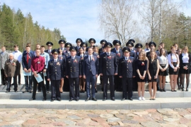 5 мая 2017 года в государственном мемориальном комплексе «Хатынь» состоялась акция «Вахта Памяти»